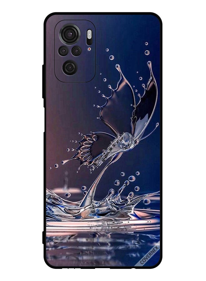 Covernex Protective Case Cover For Xiaomi Redmi Note 10S 4g Water Drops Butterfly - Image 1