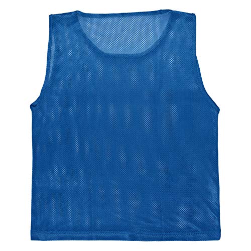 Athllete Unisex Pinnies Scrimmage Vests - Youth Mesh Practice Jerseys (12 Pack) - Image 3