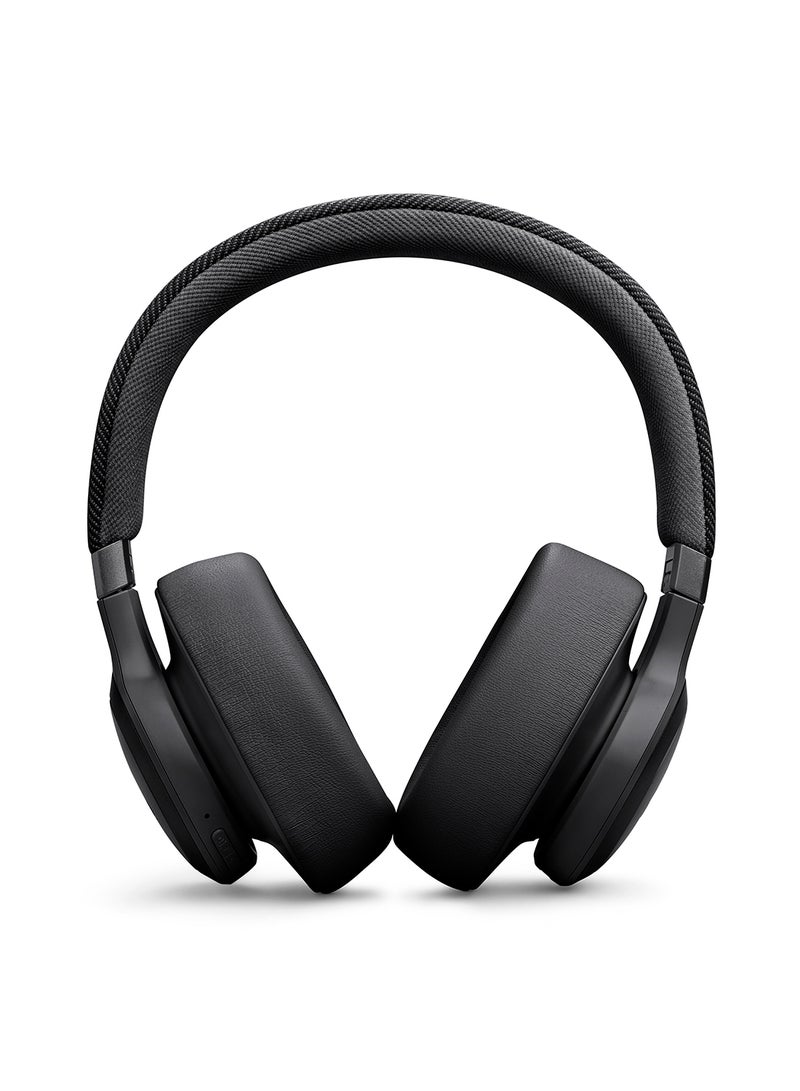 JBL Live 770 NC Wireless Over-Ear Headphones With True Adaptive Noise Cancelling Black - Image 1