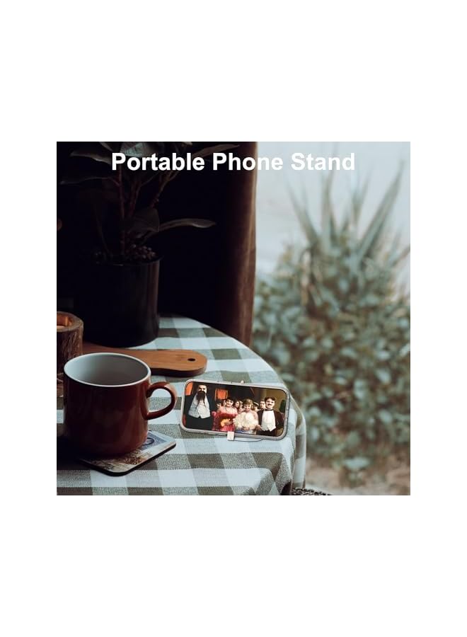 Green Tiger Cell Phone Lanyards for Women, Phone Wrist Strap, Cell Phone Stands Type c to Type c Fast Charger Cable for iPhone 16 15 Pro Plus Pro Max, for Galaxy S25 S24 - Image 4