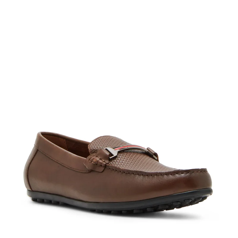 Steve Madden Golberg Dark Brown Men's Loafers