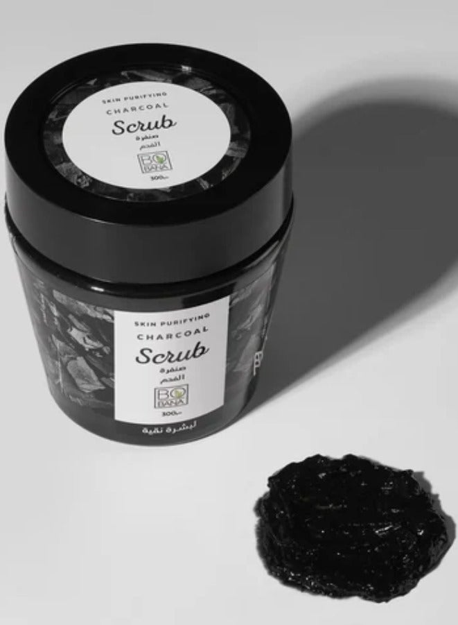 BOBANA Skin Purifying Charcoal Scrub 300 g - Image 2