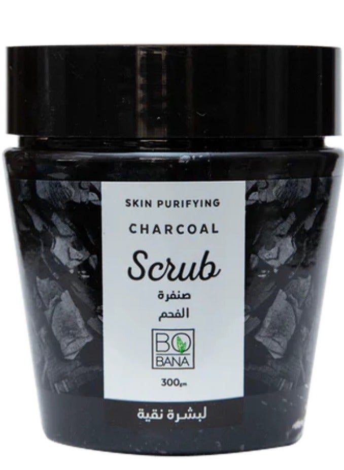 BOBANA Skin Purifying Charcoal Scrub 300 g - Image 1