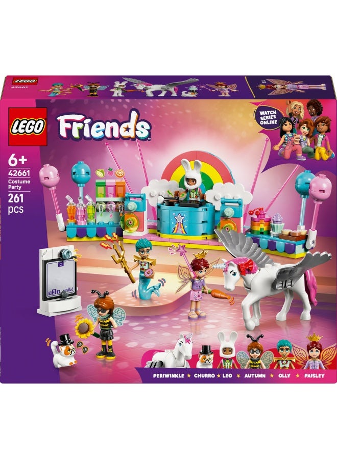 ليغو مجموعة بناء لعبة التظاهر الحفل التنكري مع وحيد القرن والجنية من ليغو® فريندز 42661 - Image 2