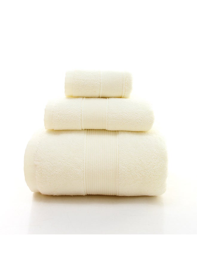 Cotton Towel Set,Soft Absorbent and Quick Drying Series,100% Cotton,1 Square Towel + 1 Towel + 1 Bath Towel(Beige 3-Piece Set) - pzsku/Z50AEBC6E74FB862D18AAZ/45/_/1732959189/3f6a654e-c3cc-4edf-89f4-7e7f948eb14e