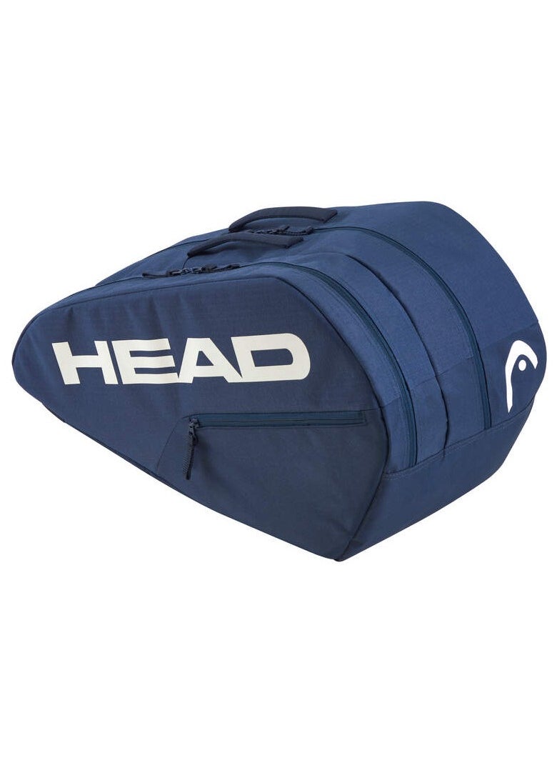 HEAD Base Padel Bag - Navy Blue, Modern Design With Backpack Construction 