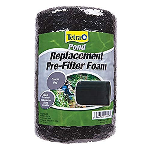 TetraPond Replacement Pre-Filter Foam, For Use in Tetra Water Garden Pump, 1-inch Diameter - Image 1