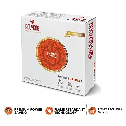 Polycab OPTIMA+ 1.5sqmm 90M coil | Flame Retardant | Lead free | 99.97% high purity copper | Rodent protection | PVC insulated housewire [Green] - Image 5