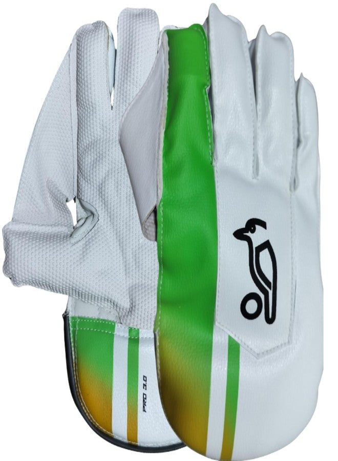 Kookaburra Kahuna Pro 3.0 Wicket Keeping Gloves - Adult & Youth | Premium Leather, Superior Grip & Comfort (Youth) - Image 1