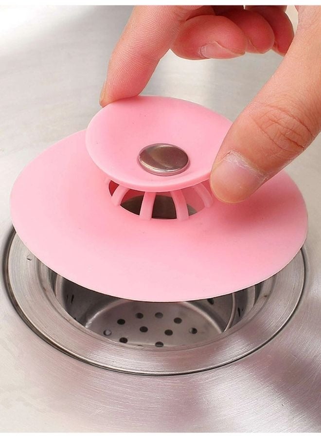 Kitchen Bathroom Sink Plug Drain Stopper Hair Catcher - Image 1