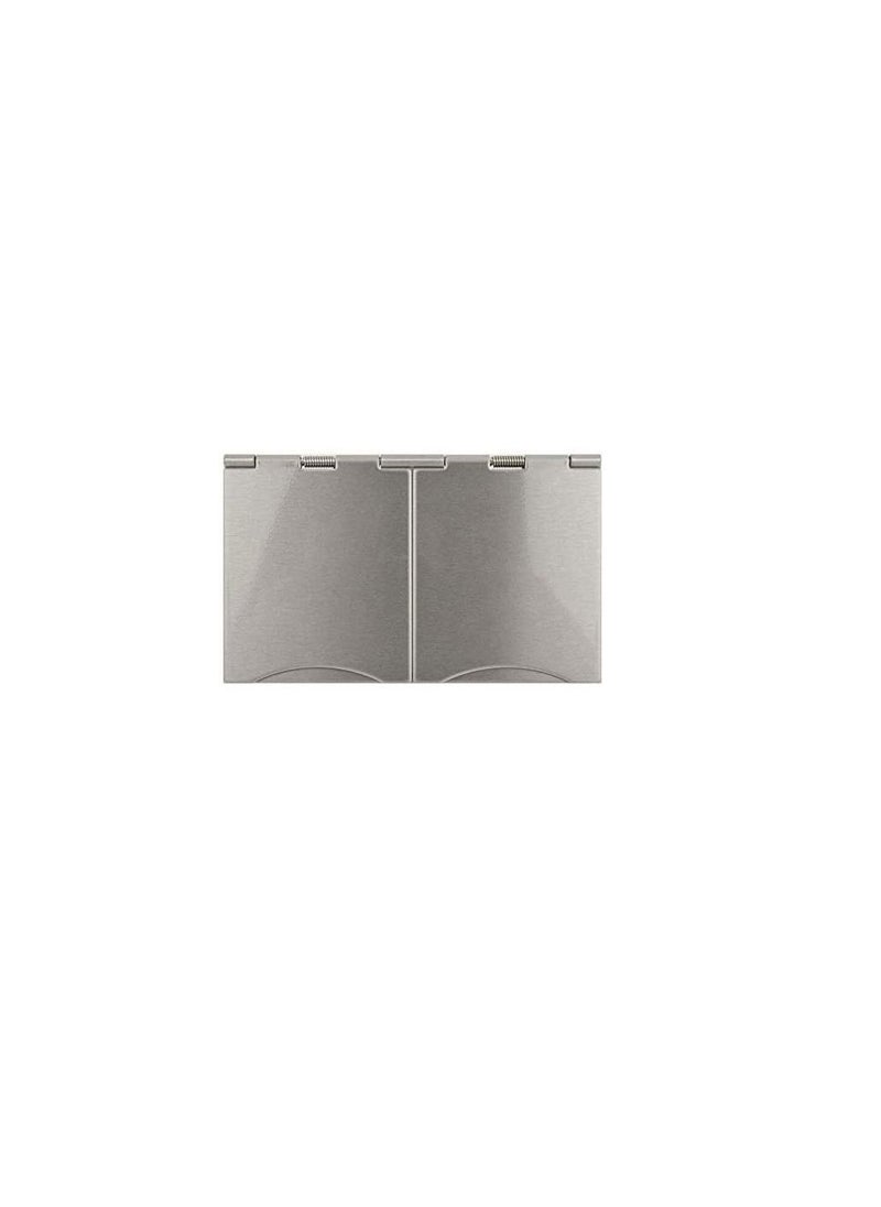 Schneider Electric Schneider Electric GU3252WSS Flat Plate 13A Ultimate Twin Floor Socket (88 x 148mm)  - Image 3