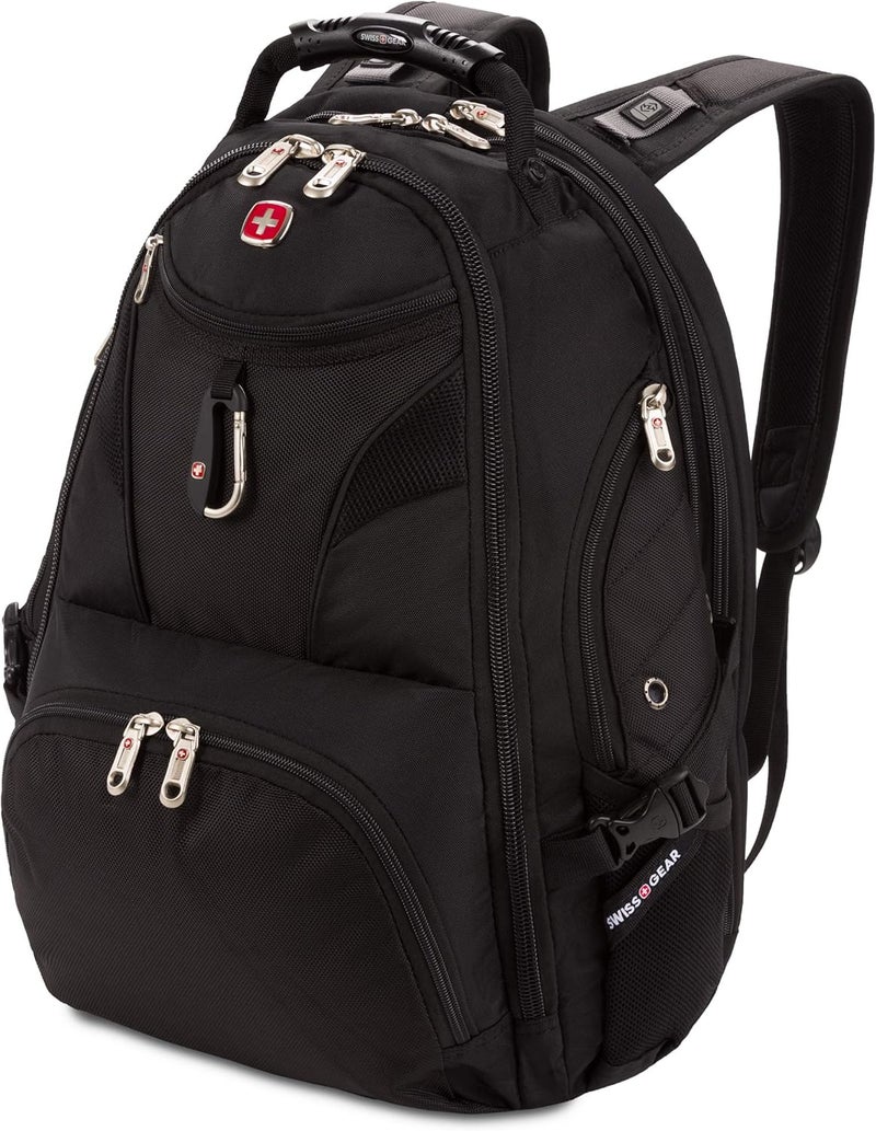 SwissGear 5977 ScanSmart Laptop Backpack Black 17Inch - Image 1