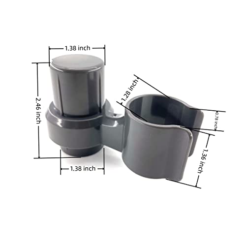 Sionlan Vacuum Attachments Compatible for Shark Rocket Tool Clip HV300 HV301 HV320 HV322 HV380 HV381 HV382 HV345 HZ2002 HZ251 IC160 ZS350 ZS351 ZS352 Part No.392FFJH380 - Image 2