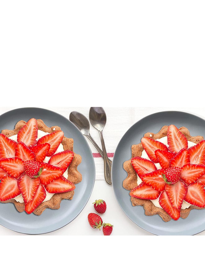 MODA CUCINA طبق حلوى مودا كوتشينا ميلامين - أزرق 18 سم - Image 3