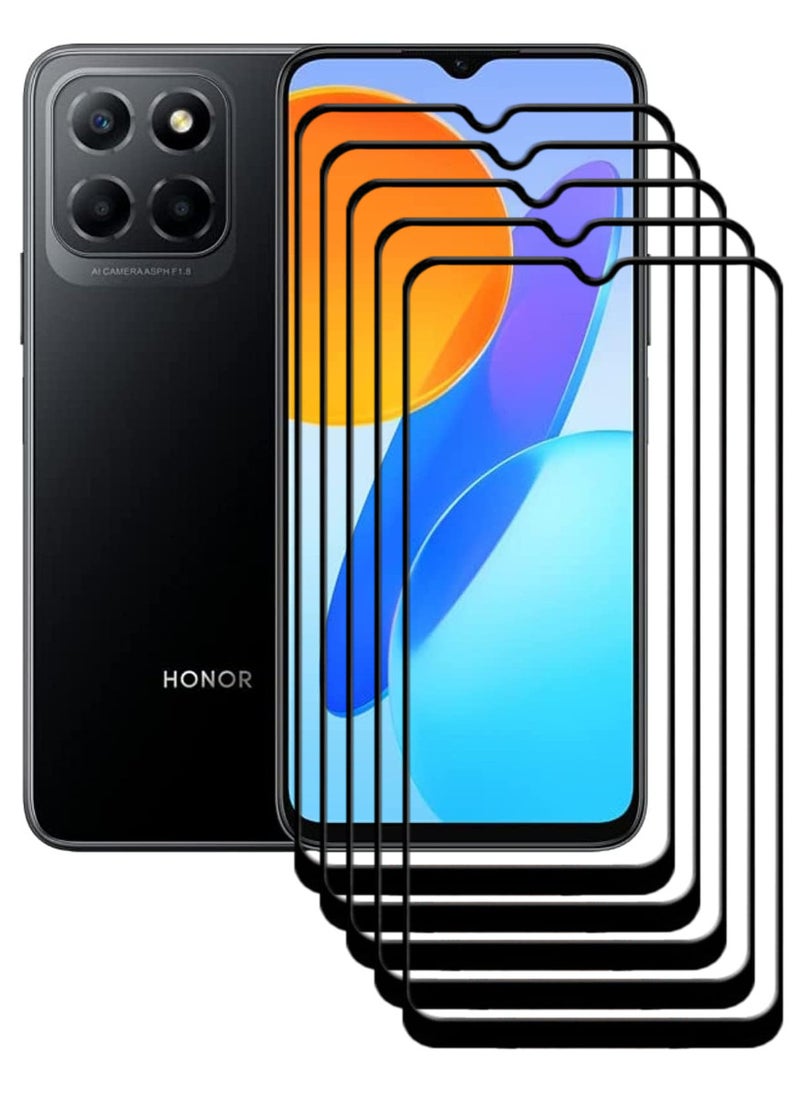 ACLIX 5 Pieces Antistatic ESD Dustproof Premium Quality High Definition Tempered Glass Screen Protector Designed For Honor X6 - Image 1