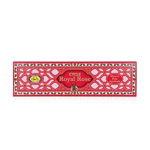 Cycle Pure Royal Rose Agarbathi Incense Sticks (30N) | Fresh Rose Scent for Meditation, Relaxation & Home Fragrance, Uplifting Floral Aroma - Image 2