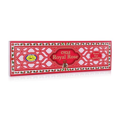 Cycle Pure Royal Rose Agarbathi Incense Sticks (30N) | Fresh Rose Scent for Meditation, Relaxation & Home Fragrance, Uplifting Floral Aroma - Image 4