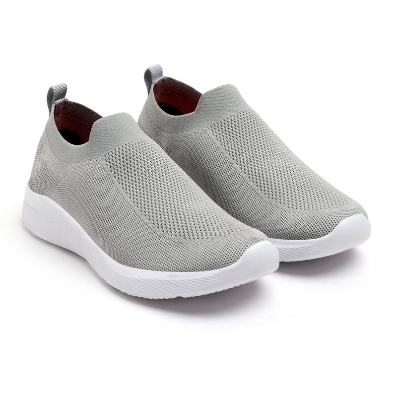 Face حذاء رياضي رمادي فاتح للرجال - Image 3