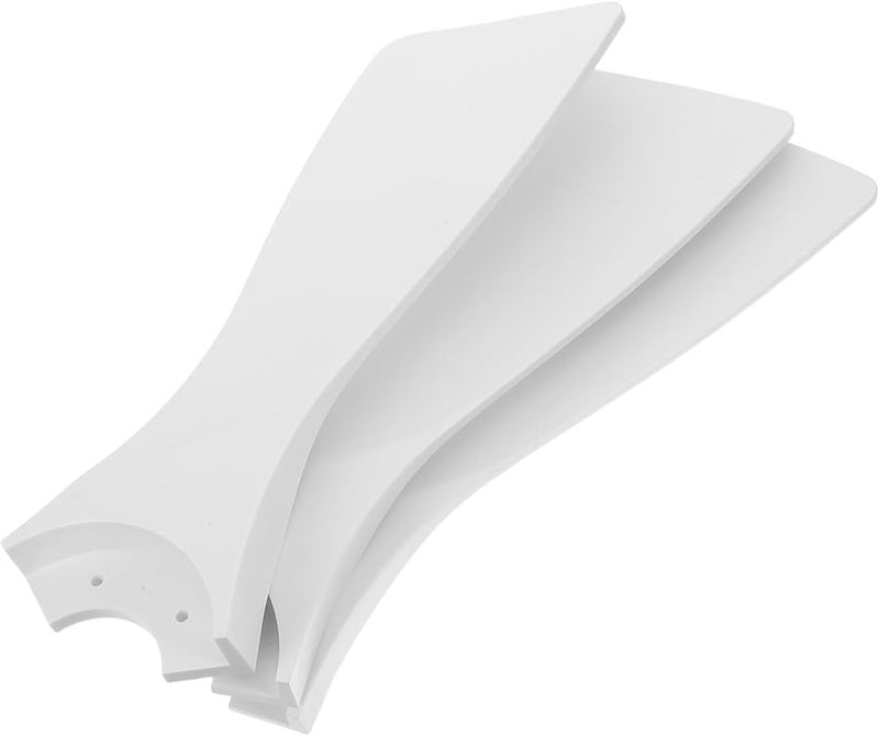 Traditional Style Plastic Ceiling Fan Blades 3 Pack Replacement for Living Room Bedroom Office - Image 1