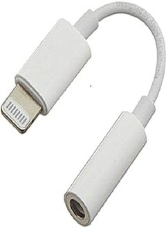 Lightning Converter To Headphone Jack For iPhone 7 (White)