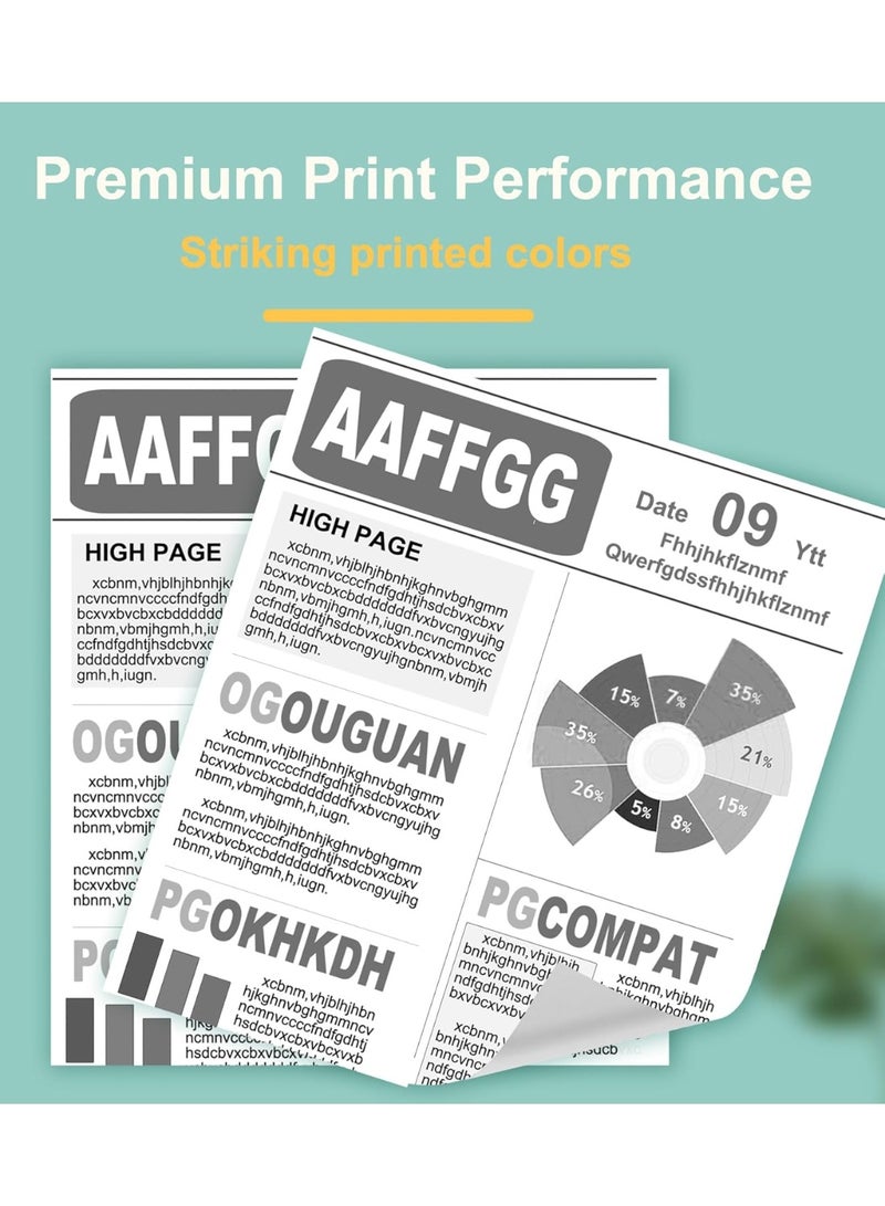 استبدال خراطيش الحبر المتوافقة مع CE285A ل CE285A 85A ل Laserjet Pro P1102W P1102 M1132MFP M1217NFW M1212NF M1132 P1100 M1136 M1210 M1212 M1213NF (2 أسود) - Image 4