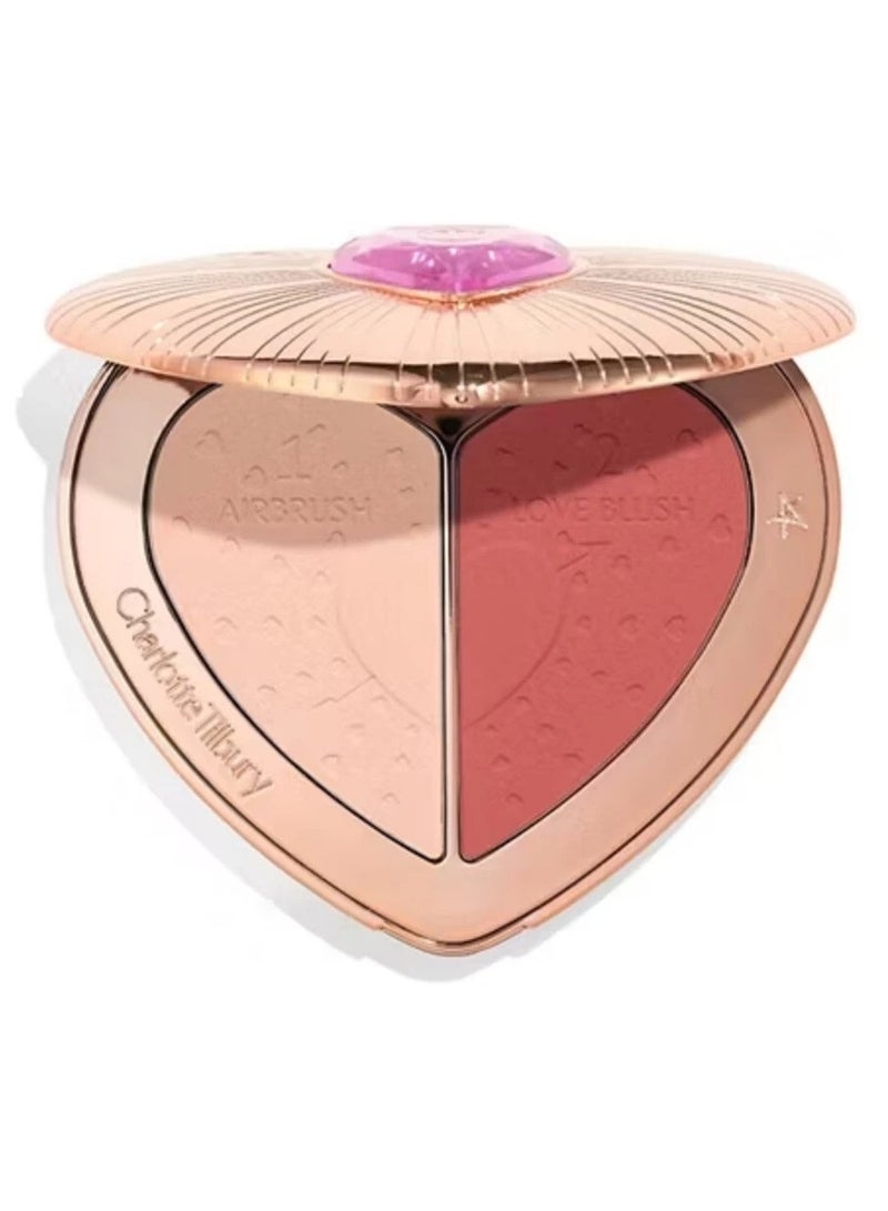 Charlotte Tilbury FLAWLESS PEACH Beauty Soulmates Brighten Blush Powder Palette