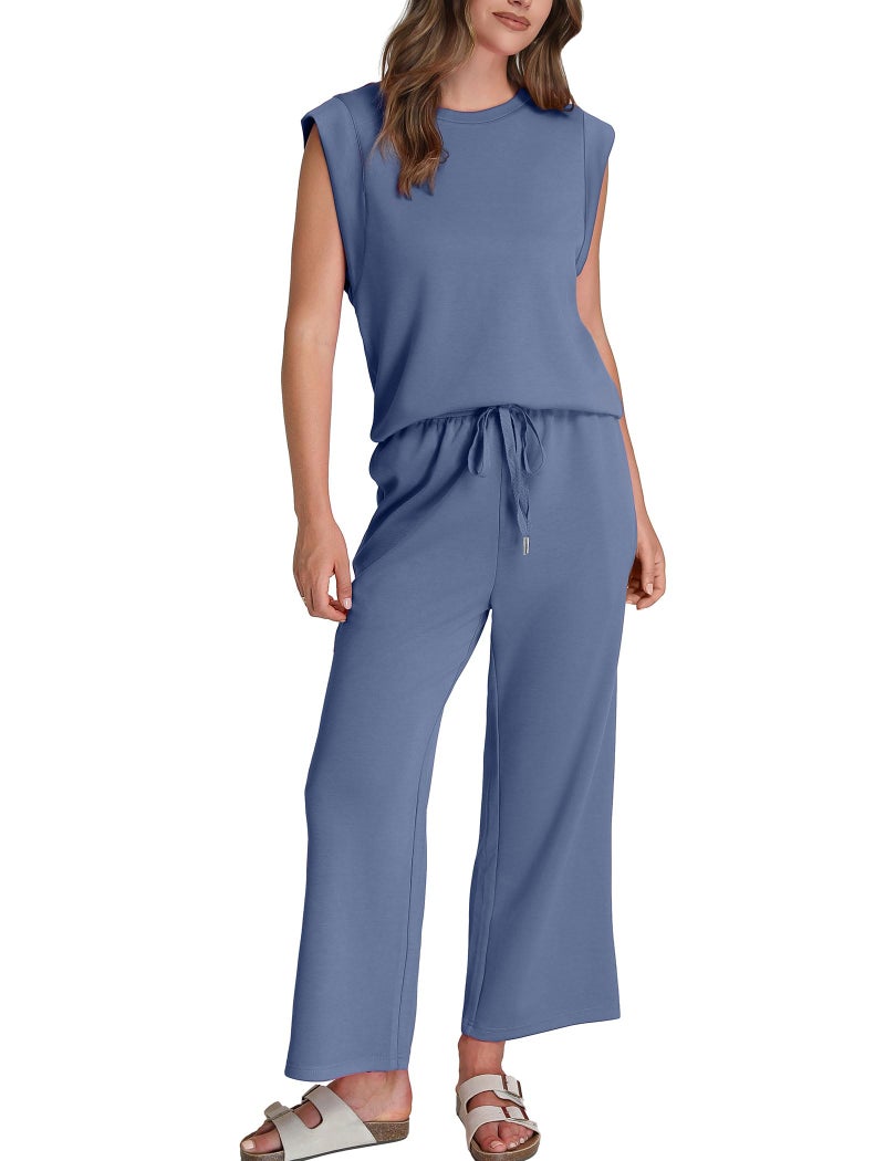 Sampeel Two Piece Sets for Women Travel Airport Outfits - Image 2