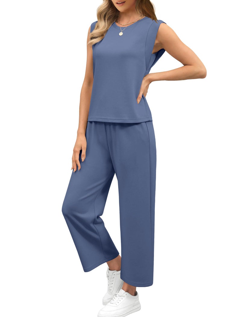 Sampeel Two Piece Sets for Women Travel Airport Outfits - Image 3