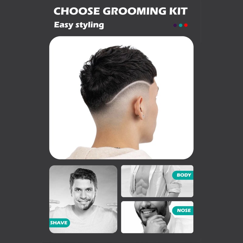Retro Engraving All Metal Hair Clipper LED Display Fast Cutting Shaving Haircut Professional Styling - Image 4