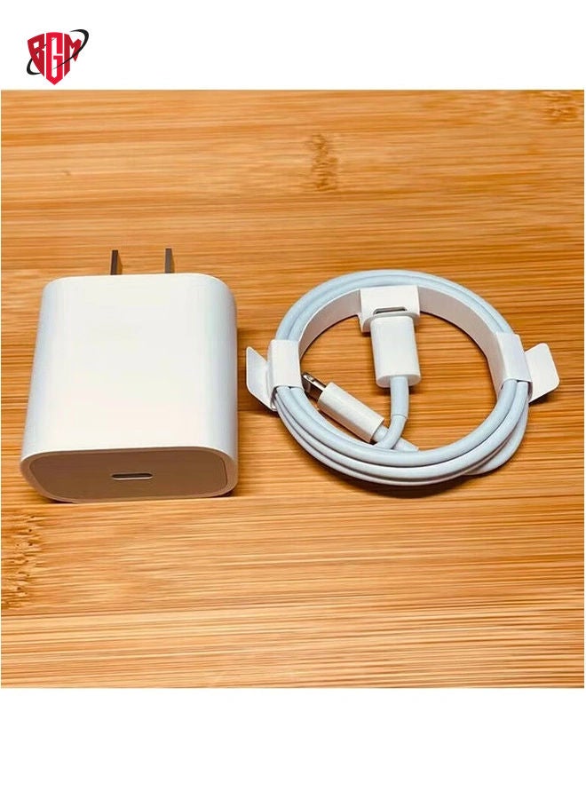 BGM For iPhone 11/12/13 Pro/X/XR Fast Charger 20W PD Cable Cord Power Adapter Type-C  - Image 3