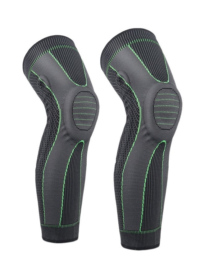 Captaintech Protective Full Leg Knee Sleeves M - Image 1