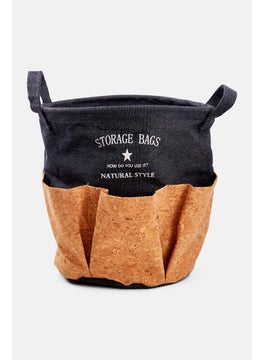 Hoff Storage Basket 24 H x 19 Dia cm, Navy  - Image 1