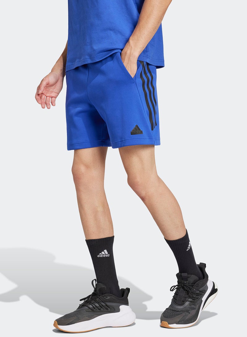 Adidas Future Icon 3 Stripe Shorts - Image 3