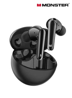 Monster Monster N-Lite 203 True Wireless Bluetooth Earbuds - Stylish, Comfortable In-Ear Design for Apple & Huawei Devices - High-Quality Audio, Portable Charging Case, Available in Multiple Colors  - Image 1