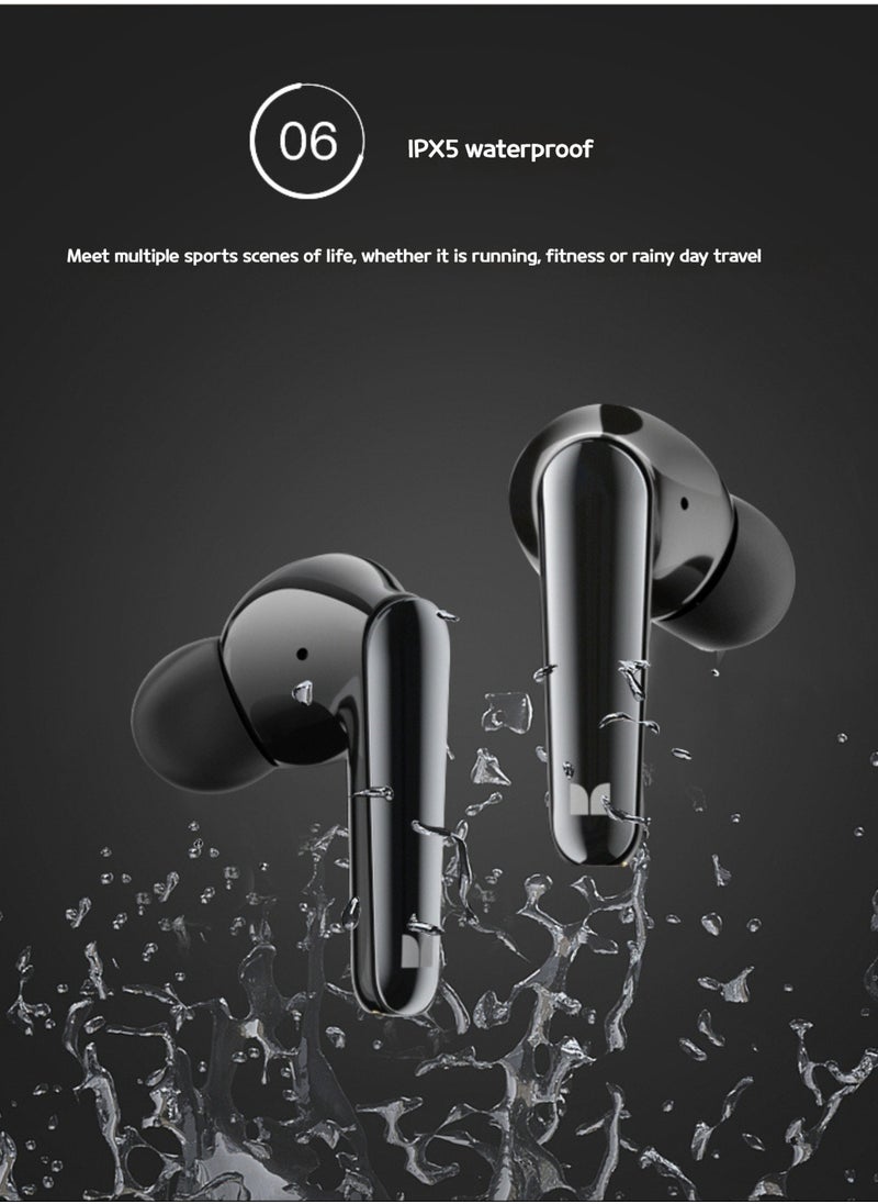 Monster - Monster N-Lite 203 True Wireless Bluetooth Earbuds - Stylish, Comfortable In-Ear Design for Apple & Huawei Devices - High-Quality Audio, Portable Charging Case, Available in Multiple Colors - Image 1