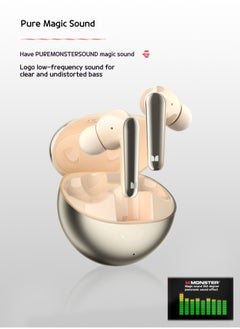 Monster Monster N-Lite 203 True Wireless Bluetooth Earbuds - Stylish, Comfortable In-Ear Design for Apple & Huawei Devices - High-Quality Audio, Portable Charging Case, Available in Multiple Colors  - Image 3