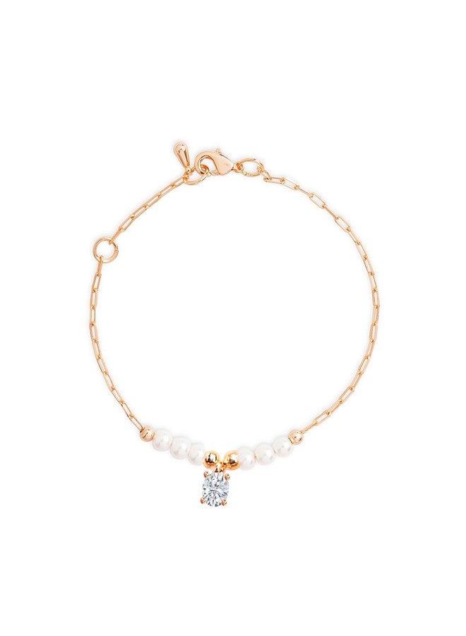 مينوتيا سوار مينوتيا للنساء والفتيات مطلي بالذهب الوردي ومرصع بالكريستال_MNT0384OD_OWP_RG - Image 1