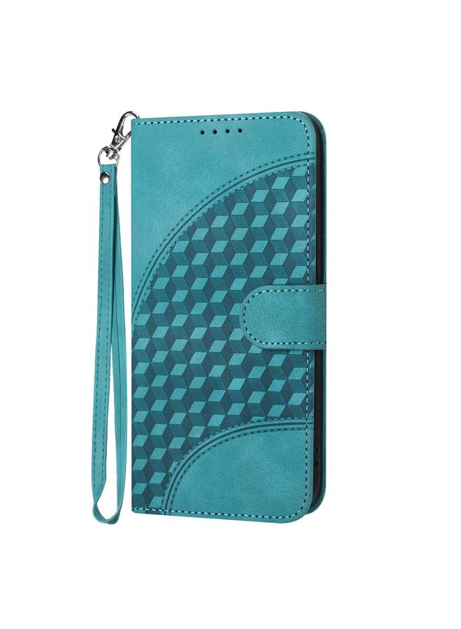 اس-توب جراب لهاتف Samsung Galaxy M14 5G / F14 5G جراب جلدي منقوش برأس فيل مع حبل - Image 2