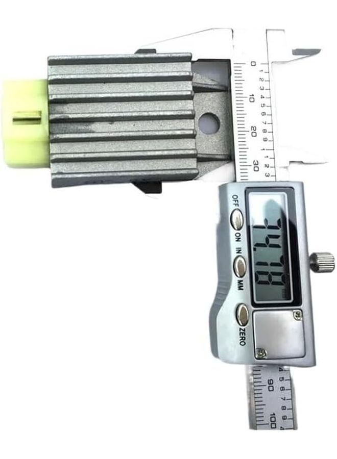Universal Motorcycle Voltage Regulator Rectifier 12V 6V 4 5 Pin AVR Size AS - Image 4