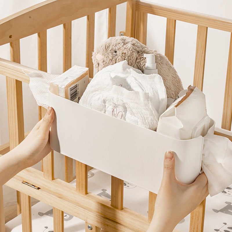 🧸 صندوق تخزين مثبت على الحائط لتنظيم حفاضات الطفل والإكسسوارات والألعاب الصغيرة - Image 3