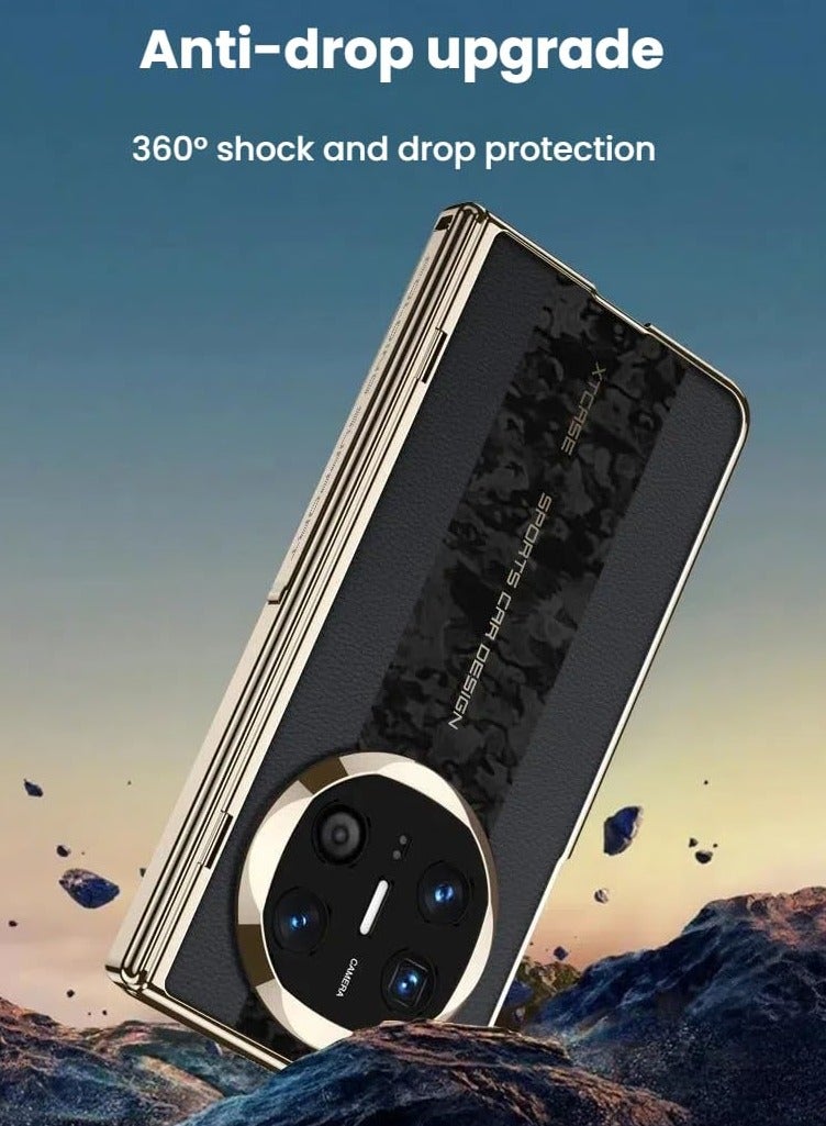 general Case Compatible with Huawei Mate X6, Built-in Magnetic Front Screen Protection & Stand & Hinge Protection, Drop-proof Protective Cover for Huawei MateX6 5G - Image 3