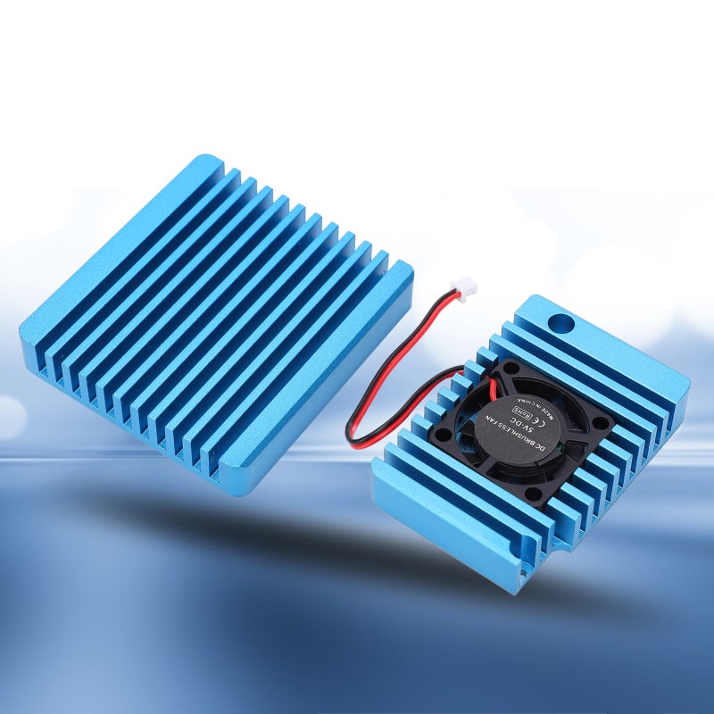 Mini Cooler: Compact Design Efficient Heat Dissipation Durable Aluminum Alloy Shell - Simple Installation for NanoPi R2S Device Enhancement - Image 4