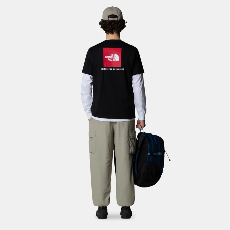 THE NORTH FACE Black Men's Redbox T-Shirt for Men | Best Price UAE