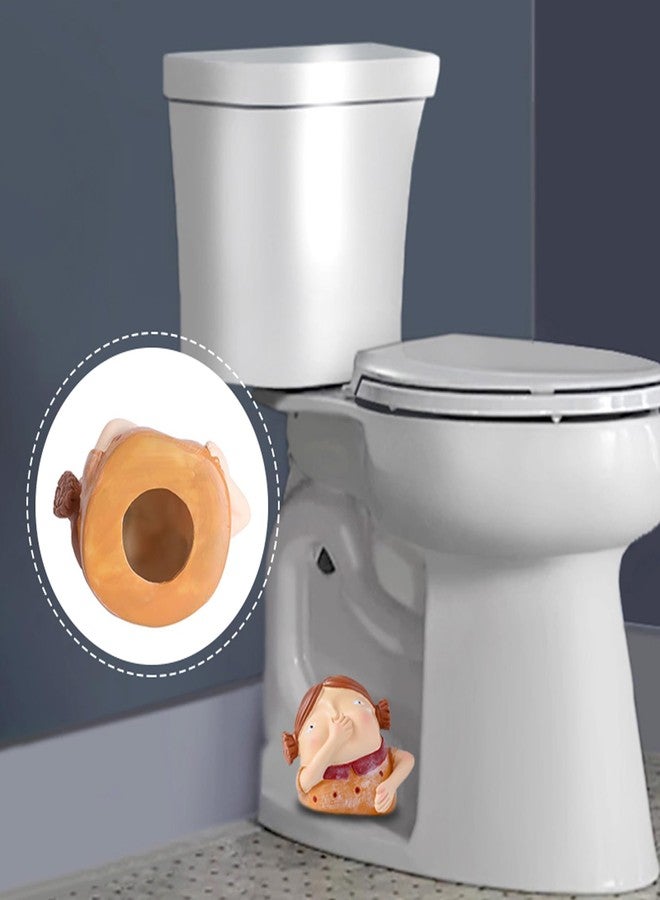 Joogour Decorative Toilet Bolt Covers，2PCS Toilet Bolt Caps Decorative，Resin Toilet Knob Covers for Bottom of Toilet，Toilet Bowl Caps for Bolts Decorative Easy Installation Toilet Replacement Parts - Image 4
