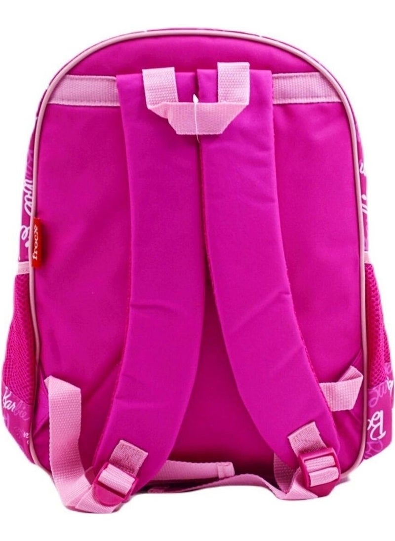 Frocx Barbie Licensed Primary School Bag Hawk Ready, Lunch Bag and Pencil Box  - Image 5