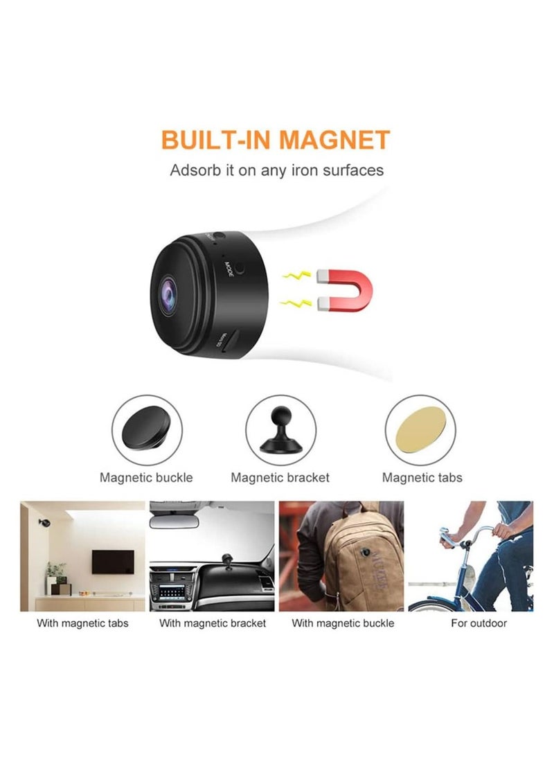 Generic - A9 Mini Camera WiFi 1080P HD IP Camera Home Security Magnetic Wireless Mini Camcorder Micro Video Surveillance Camera with IR Night Vision - Image 1