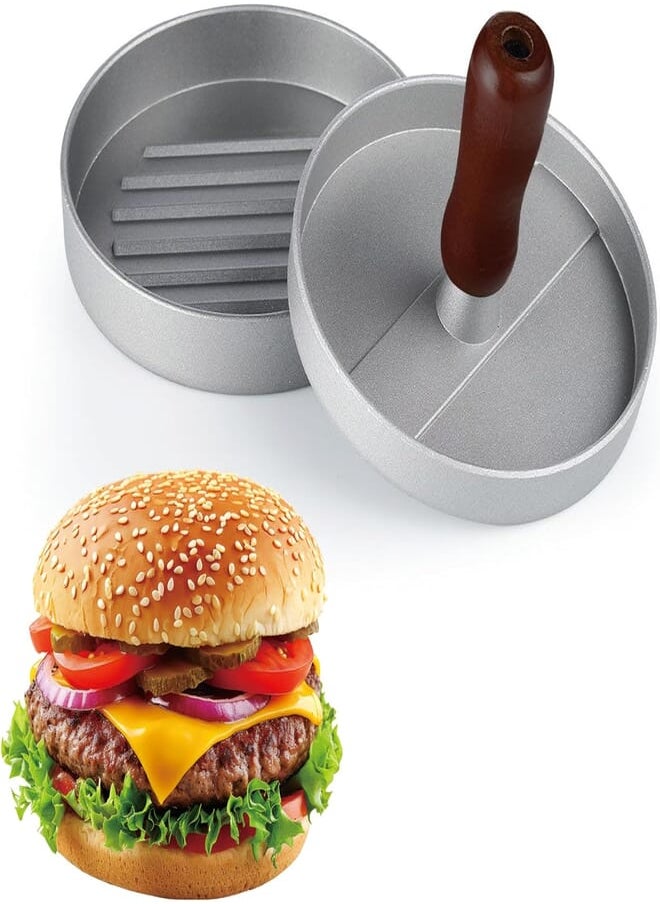 AEX - AEX Non Stick Burger Press | Burger Patty Press | Hamburger Press Patty Maker Grill BBQ Patty Molds Delicious Homemade Burgers Maker - Image 1