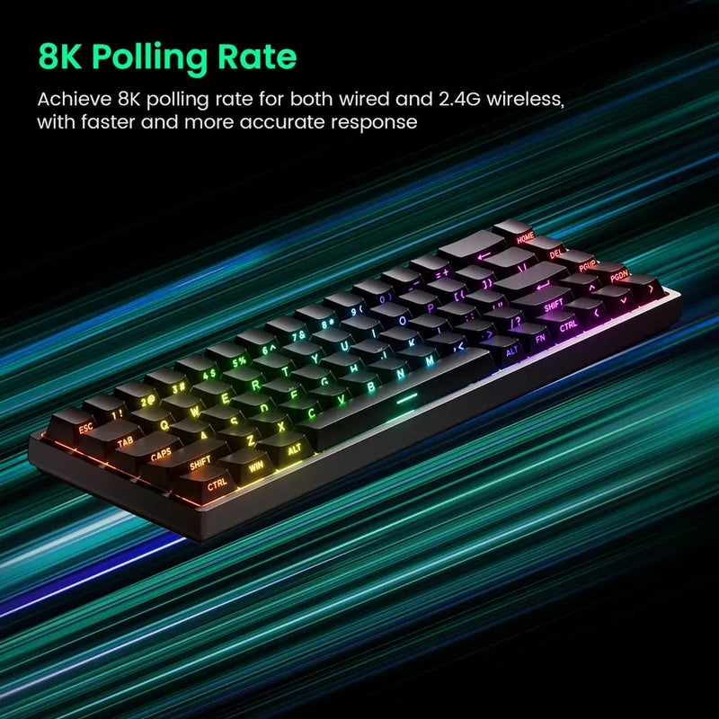 Akko MonsGeek FUN68 and FUN60 Pro and Max HE Magnetic Keyboard 60% 65% Rapid Trigger 8K Custom Esports Keyboard - Image 4