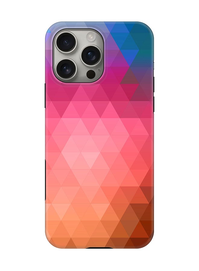 Stylizedd Tough Pro Magnetic Case for iPhone 16 Pro Max, Dual Layer hybrid PC + TPU Mobile Cover Matte - Anna's Prism - Image 1