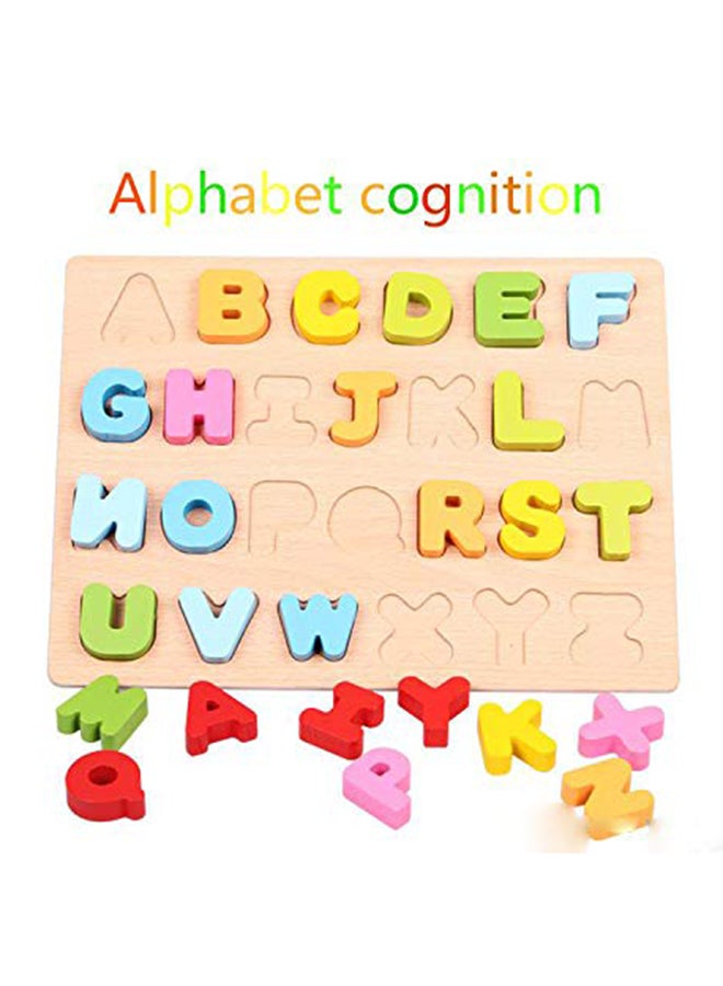 Wooden Alphabet Learning Toy - Image 4